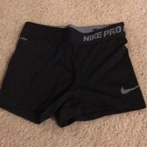 Nike workout spandex shorts